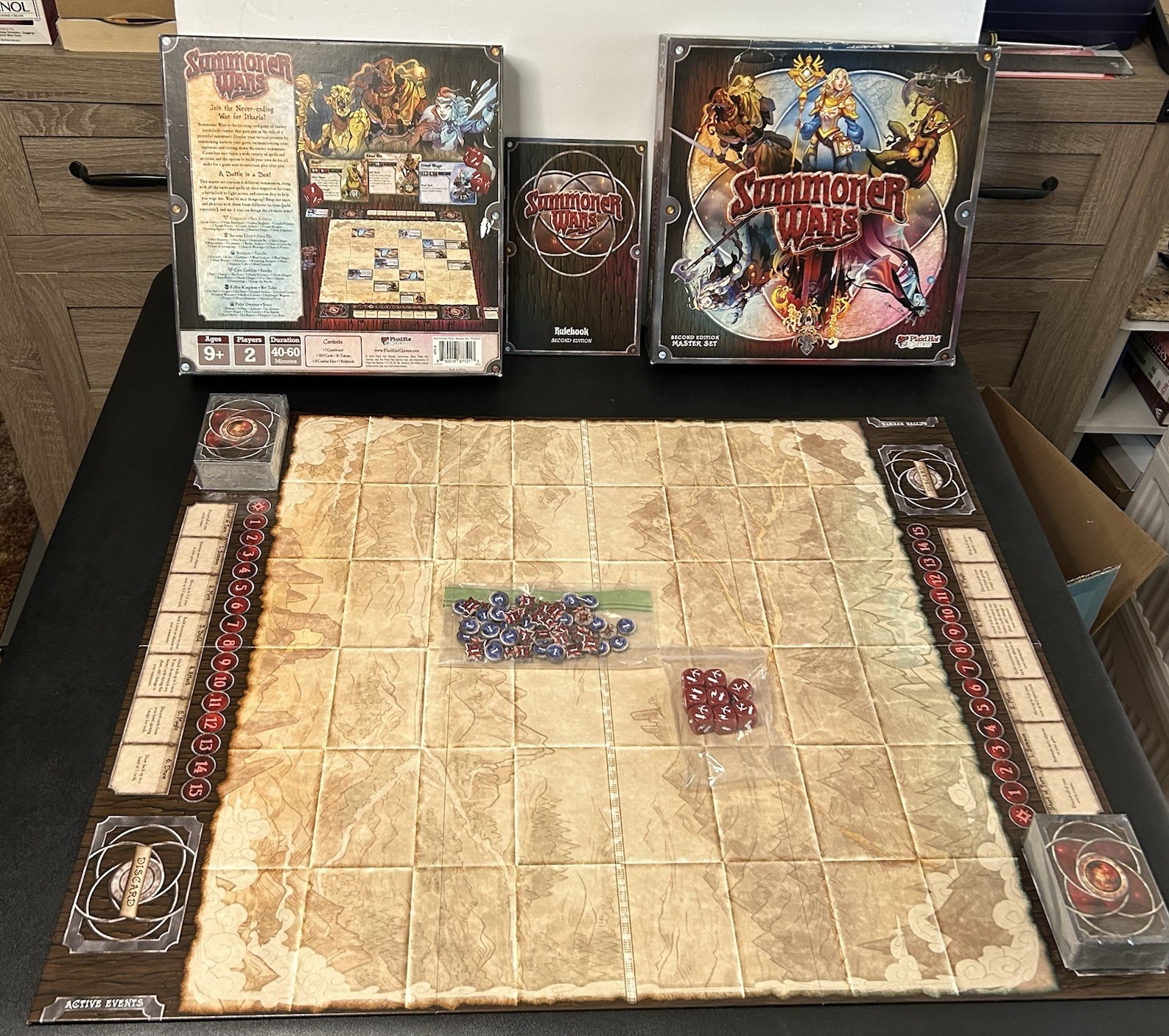 Summoner Wars 2nd Edition Board Game Master Set – Complete