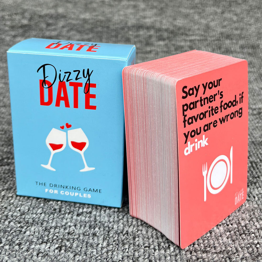 Dizzy Date – the Card Game for Couples, Date Nights, Game Nights, and Parties GN