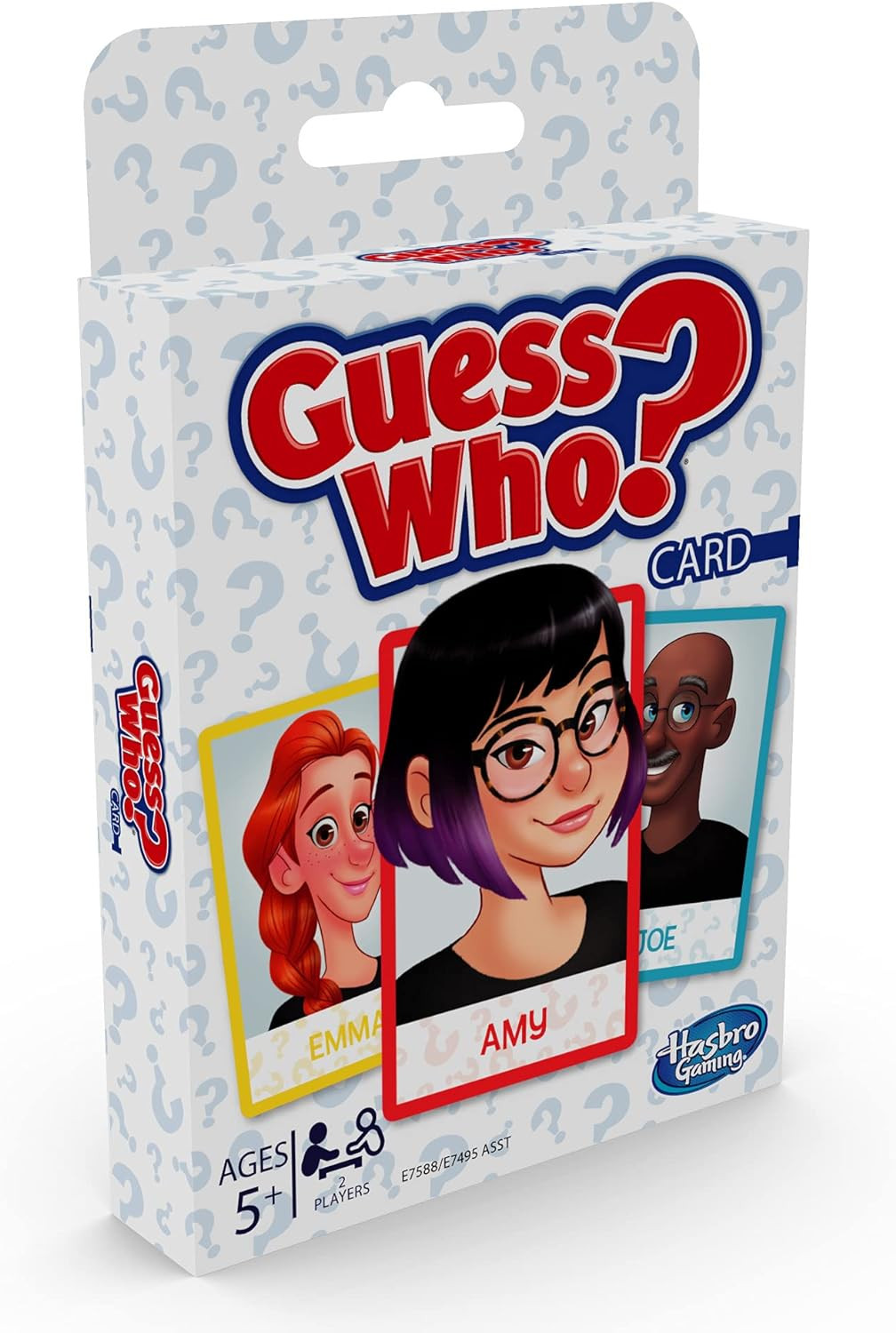 Guess Who? Card Game for Kids Ages 5 and Up, 2 Player Guessing Game
