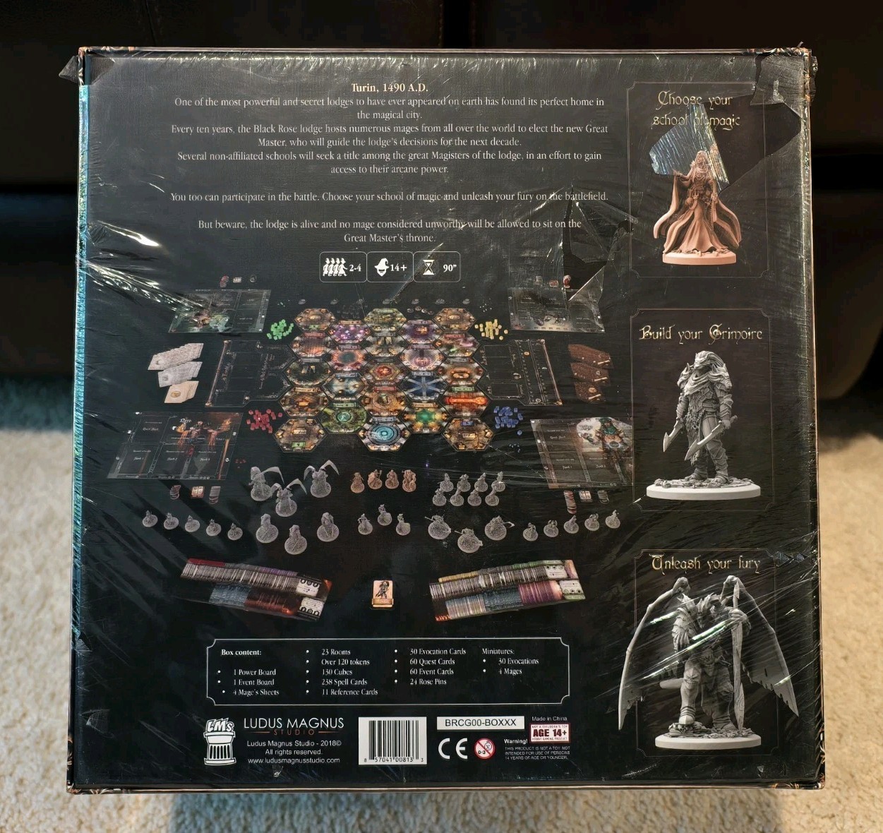 Black Rose Wars Board Game Kickstarter Exclusive, Griffin, Hydra, Cerberus Draco