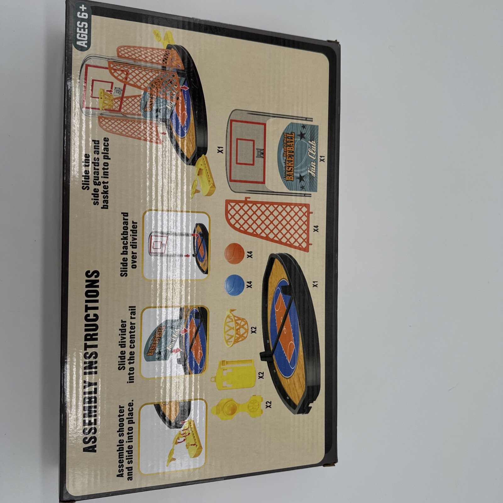 Championship Head 2 Head Basketball Tabletop Game Play Everywhere Sealed Parts