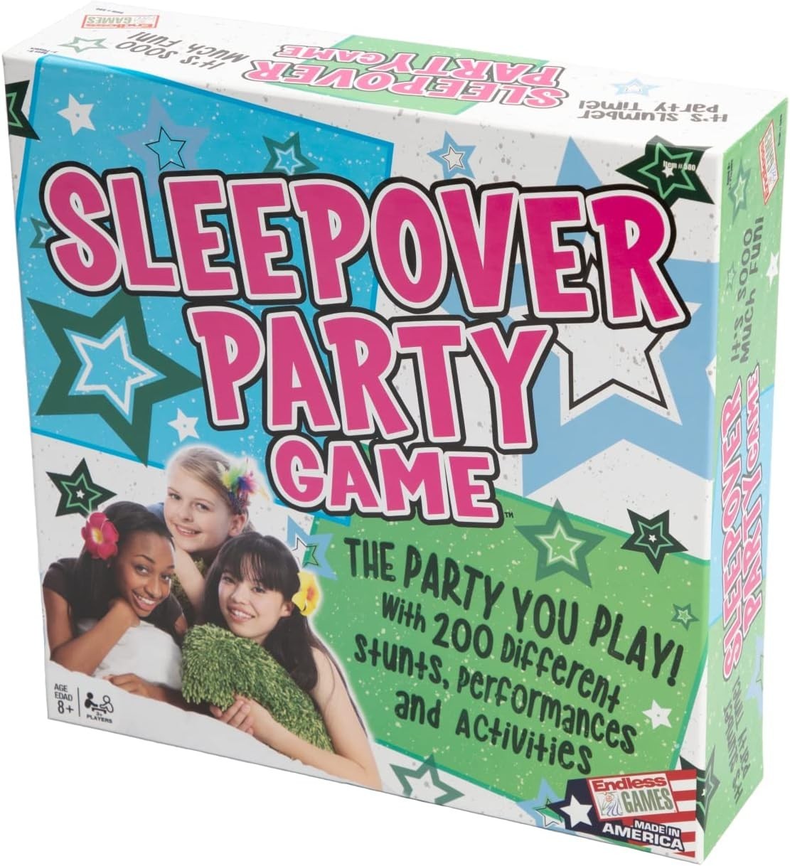 THE SLEEPOVER PARTY GAME 2014 Ages 8+ NEW Factory Sealed by Endless Games
