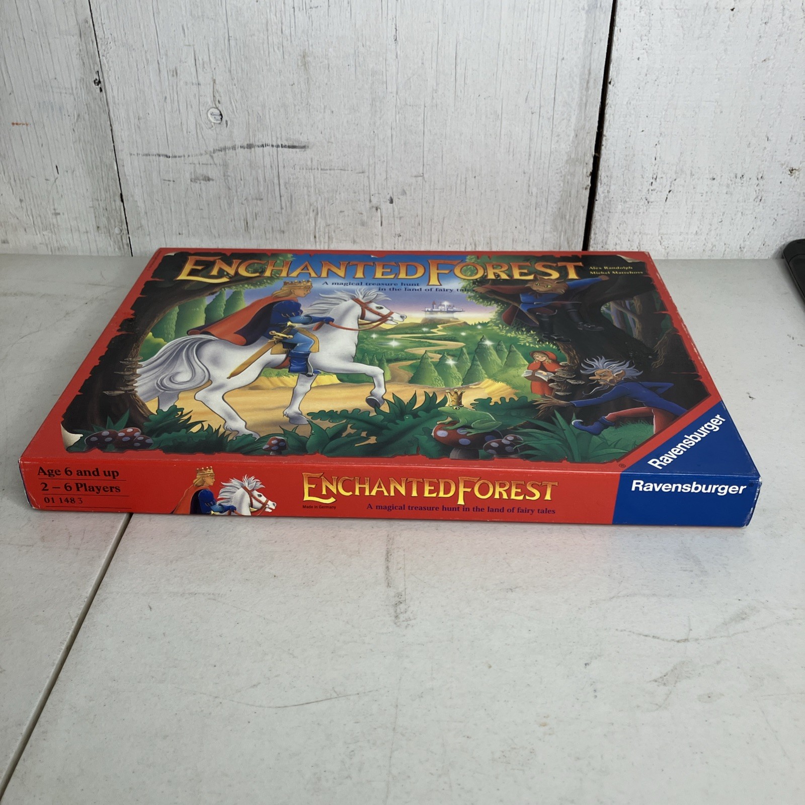VINTAGE Enchanted Forest Board Game Ravensburger Only Missing One Wood Die