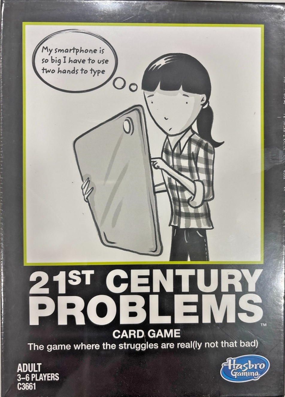 Hasbro 21st Century Problems Card Game Adult Party Sealed Free Shipping