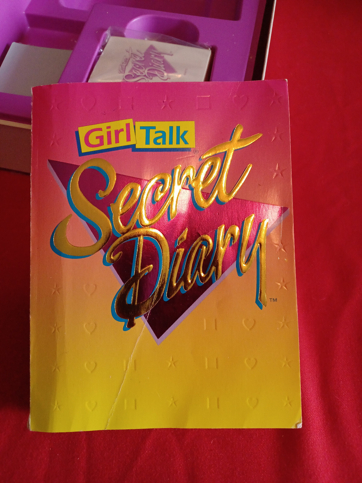 Girl Talk Secret Diary Board Game (Missing 2 Pencils, 15 Cards and 2 Pads)