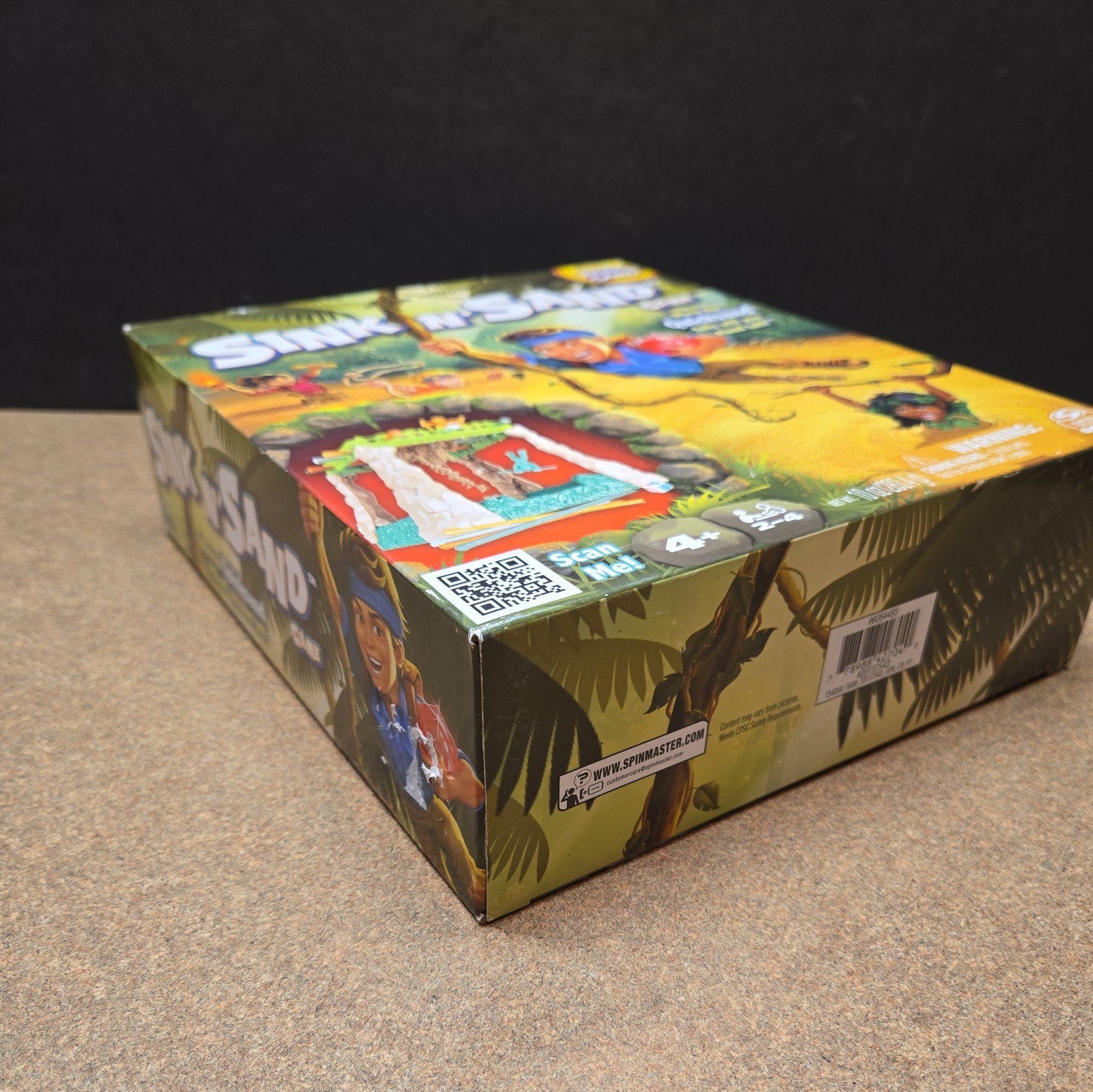 Spin Master Games Sink n’ Sand Family Adventure Game Includes Kinetic Sand