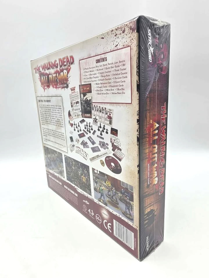 The Walking Dead: All Out War – Miniatures Game | NEW • Factory Sealed