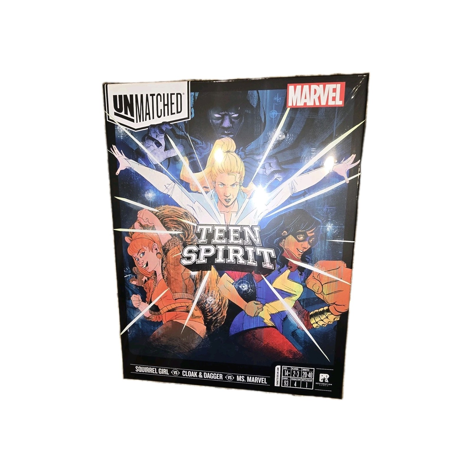 2022 Marvel Unmatched Game – Teen Spirit by Restoration Games Ms. Marvel