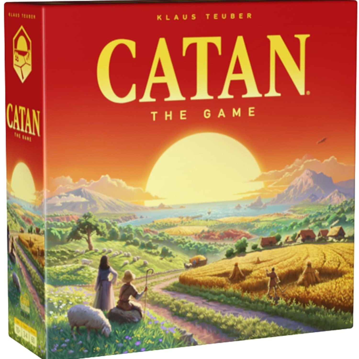 Board Game 6th Edition Trade, Build & Settle in the Classic Strategy Game for…