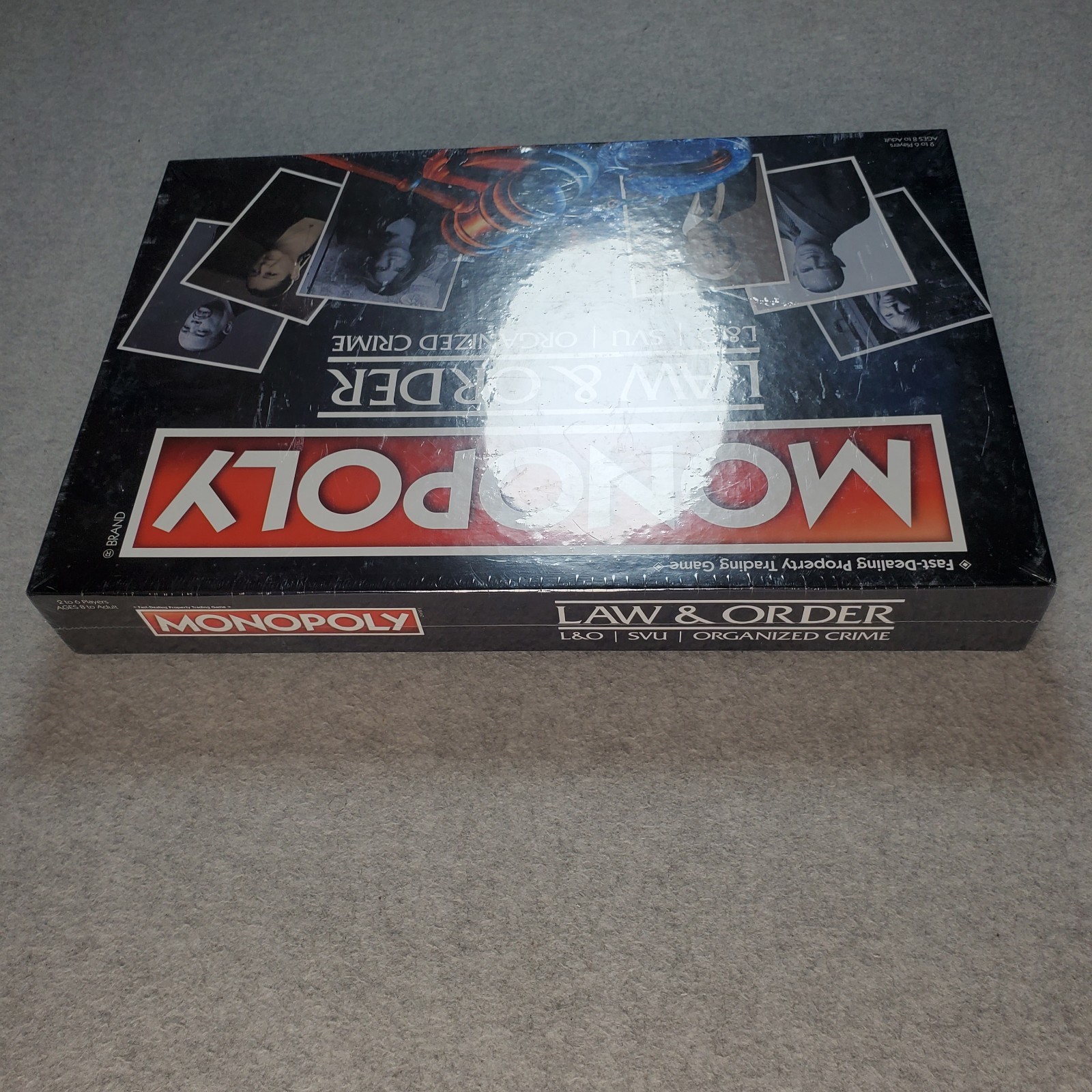 Monopoly Law and Order SVU Organized Crime Board Game SEALED Hasbro USAopoly