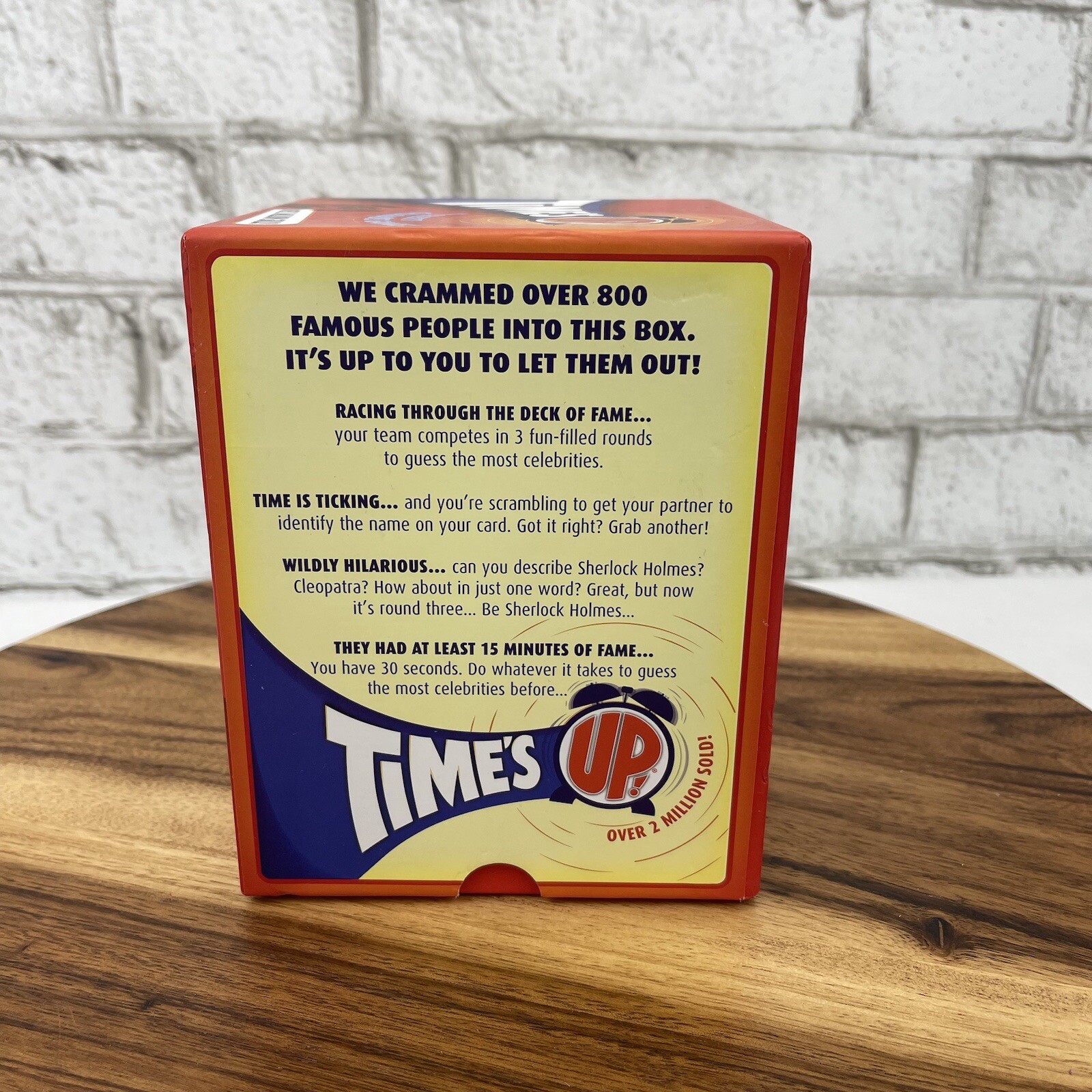 Times Up! The Celebrity Charades Game 2017 #975 R & R Games Inc. Complete
