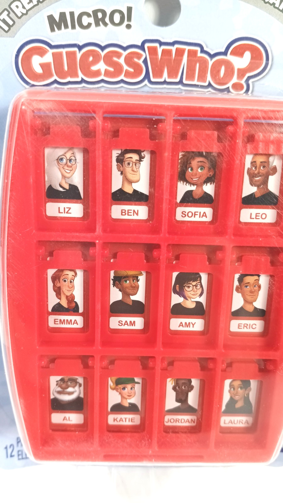 Micro Guess Who? Game Hasbro Travel Size Mini Pocket Version New Guess Who