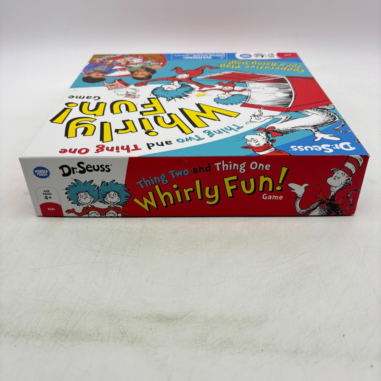 Dr. Seuss Whirly Fun Game COMPLETE Wonder Forge 2016 Kids Family Cat in the Hat