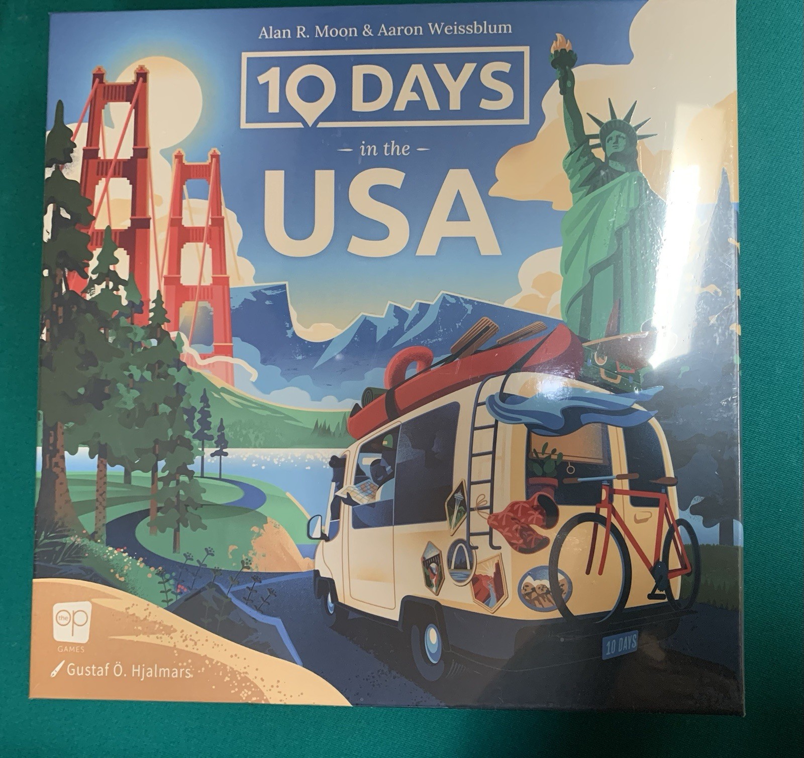10 Days in the USA Board Game