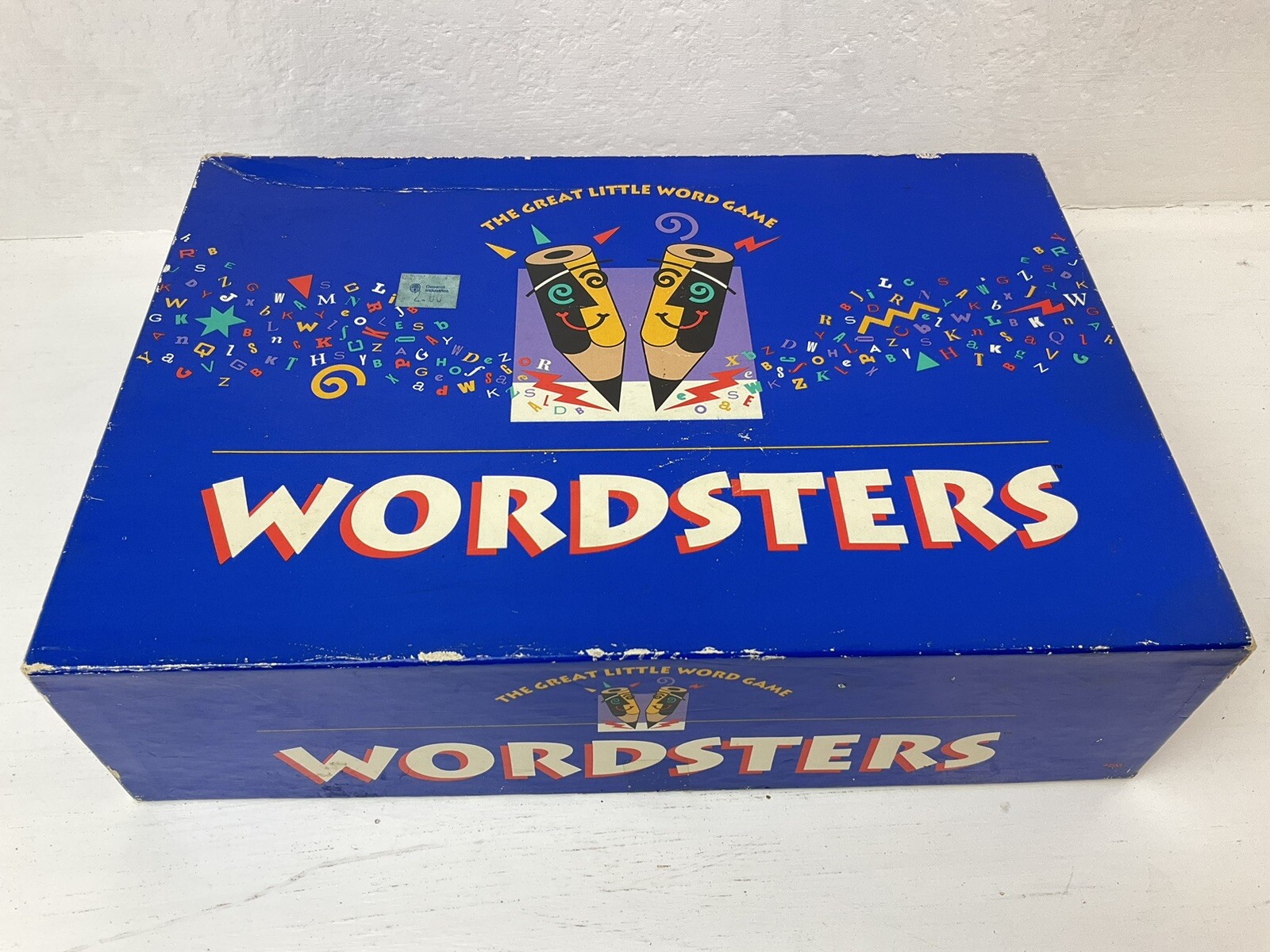 Wordsters Milton Bradley Word Game 1991 