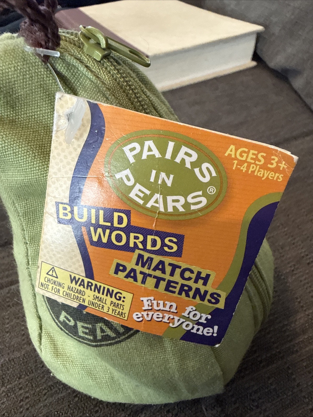 Bananagrams Pairs In Pears | Children’s Learning Educational Word Game