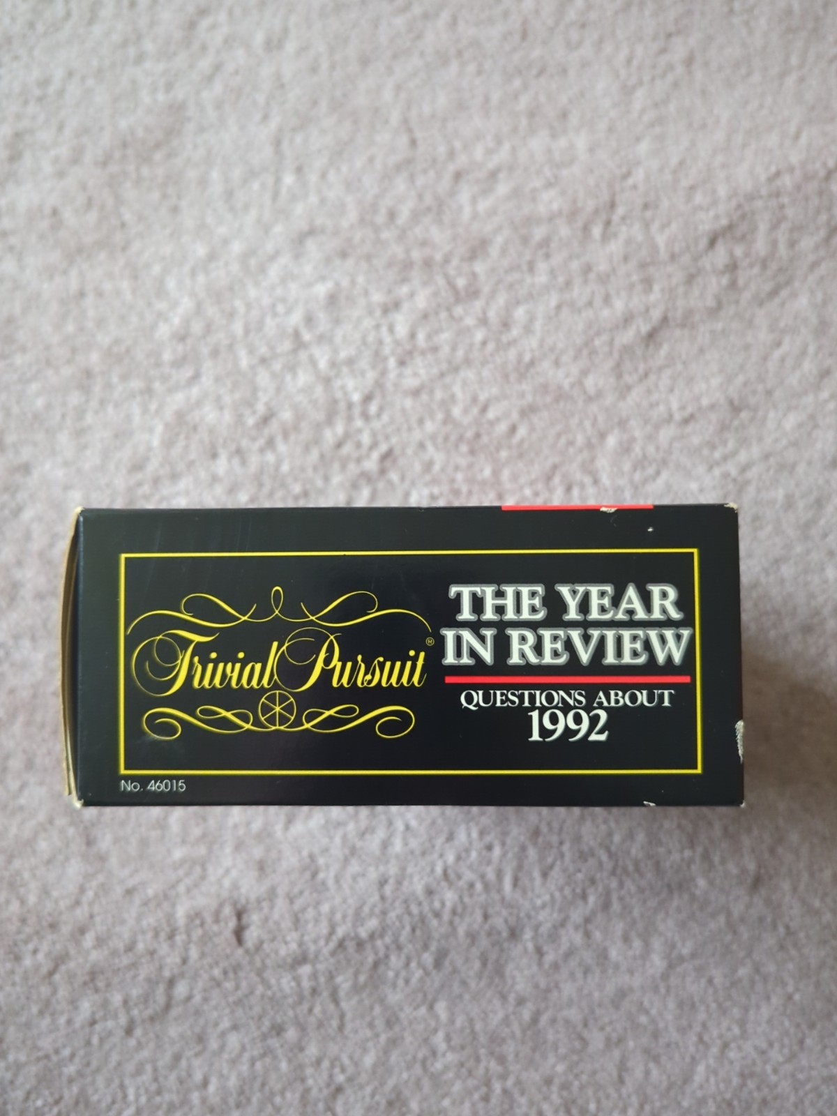Vintage Parker Brothers Trivia Pursuit THE YEAR IN REVIEW Questions About 1992