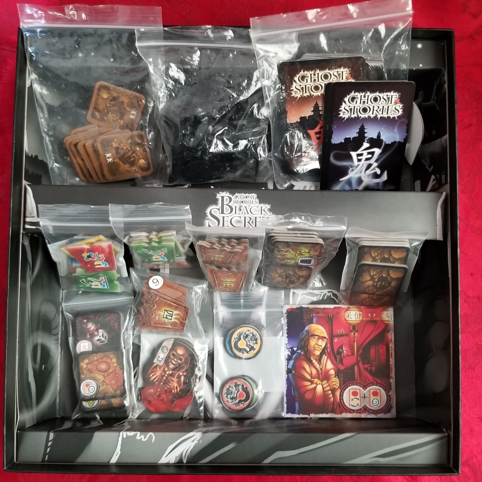 Ghost Stories Black Secret Expansion, 100% Complete, Mint Condition, RARE OOP