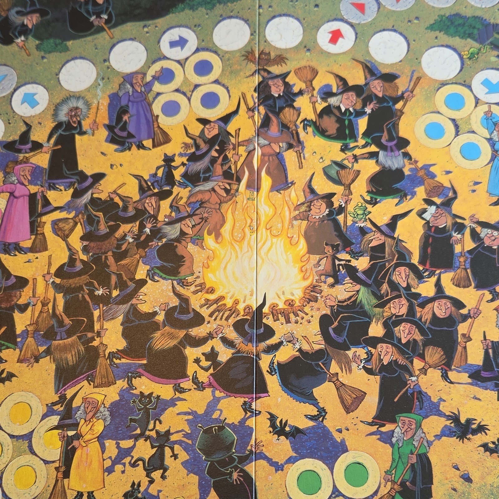 2007 Ravensburger Bjorne Holle MAGIC DANCE Witch Board Game ages 8+ 3-6 players