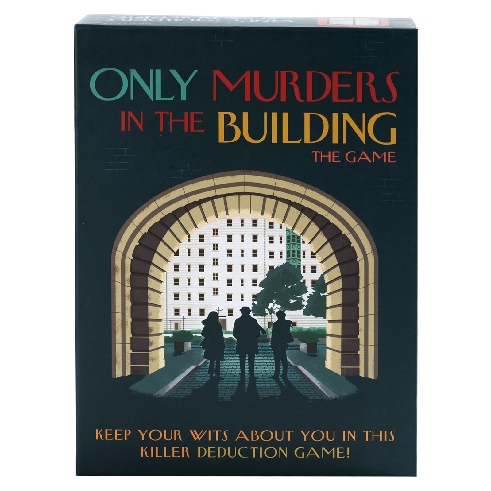 Only Murders in The Building Game 10.5 x 2 x 0.1 inches, Multicolor