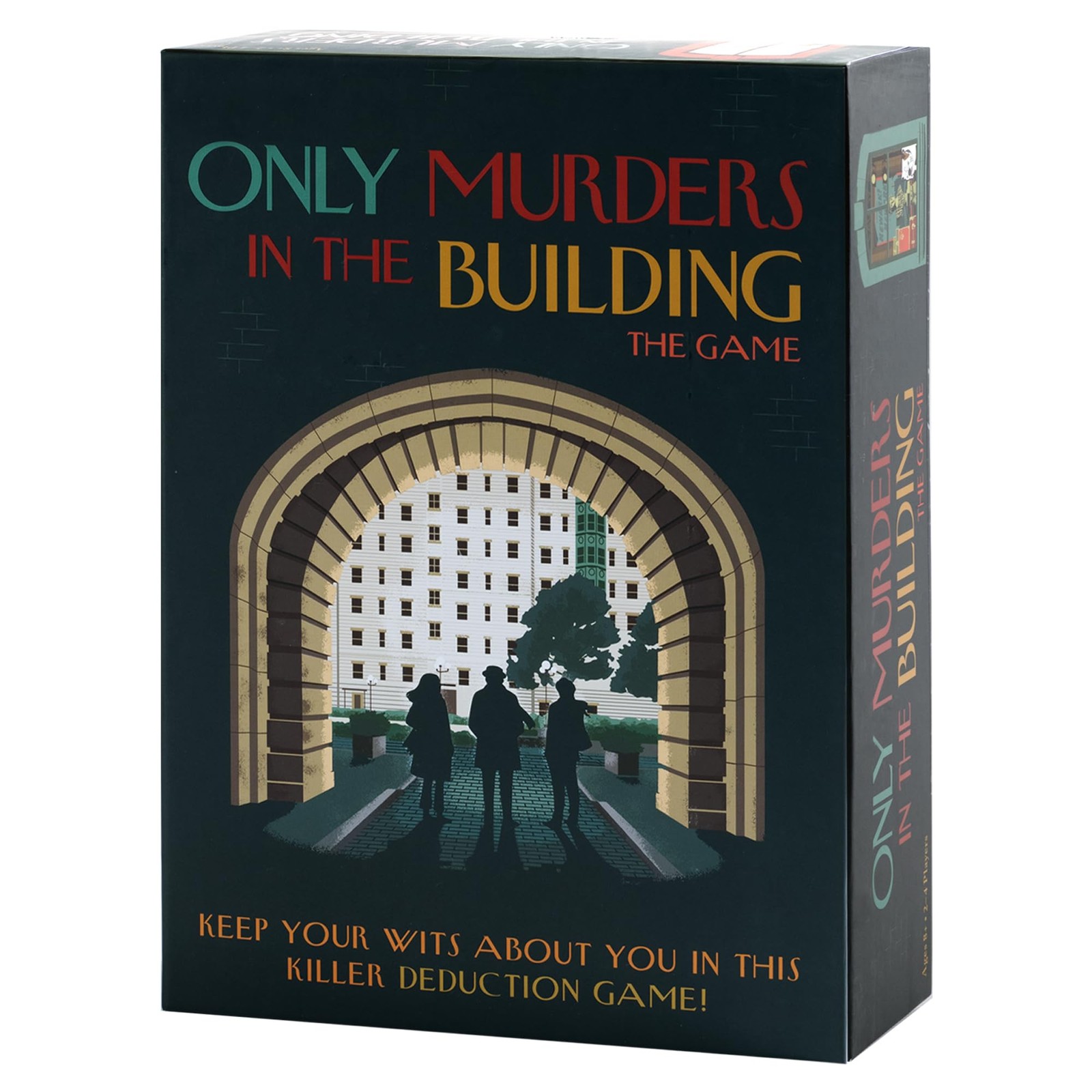 Only Murders in The Building Game 10.5 x 2 x 0.1 inches, Multicolor