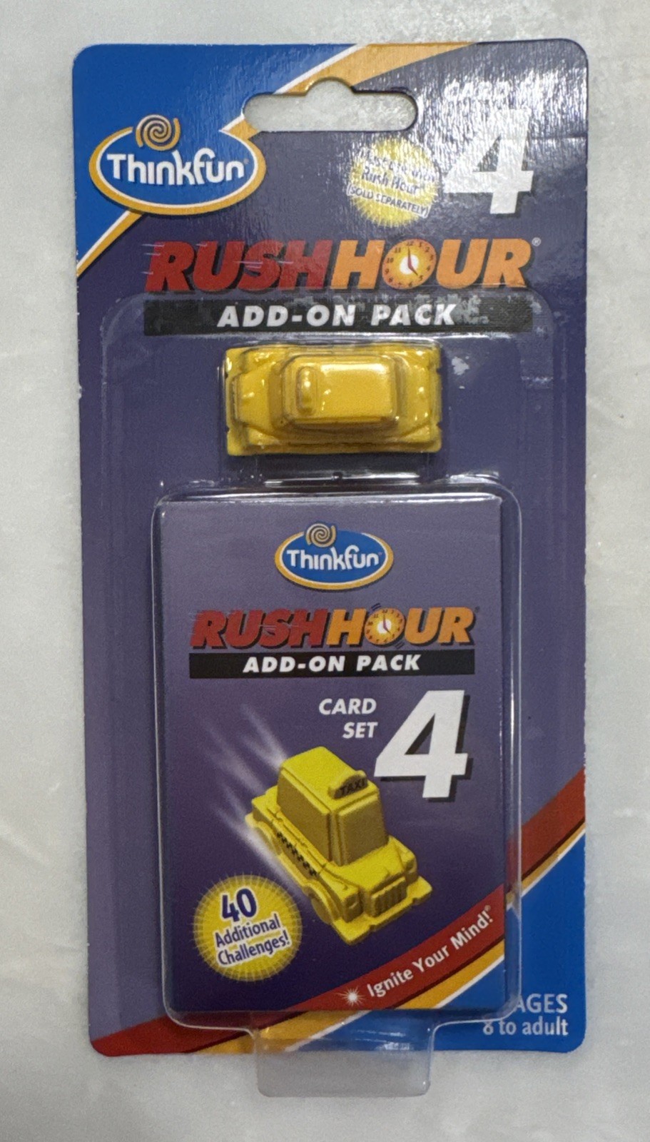 NEW Rush Hour Traffic Jam Expansion Card Packs #2 #3 & #4 Think Fun Add-on Lot