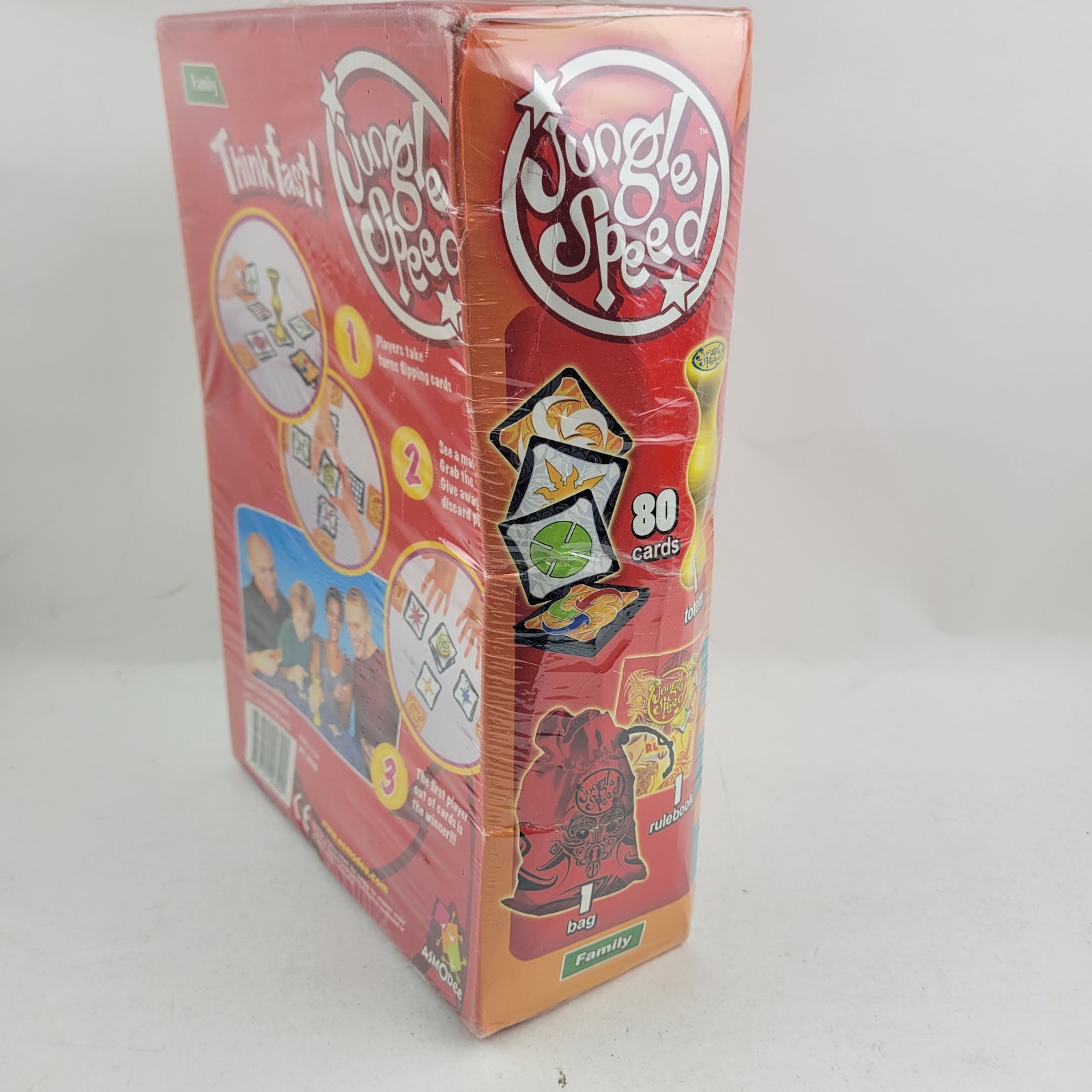 Asmodee Editions Jungle Speed Board Game Sealed with Box Wear