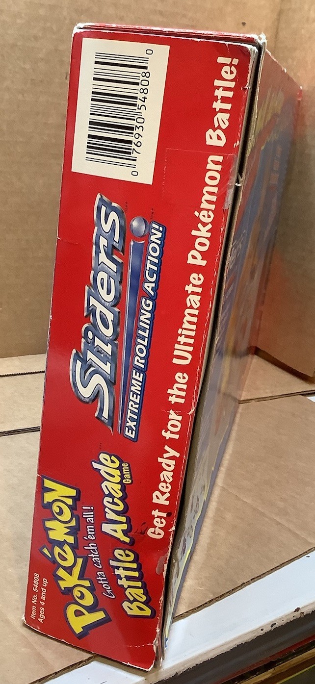 VTG Pokemon Battle Arcade Sliders Extreme Rolling Action Game CIB Nintendo 2000