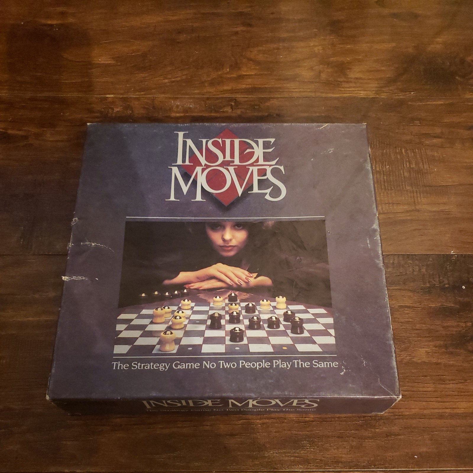 Vintage 1985 Parker Brothers Inside Moves Board Game Complete Set All Pieces