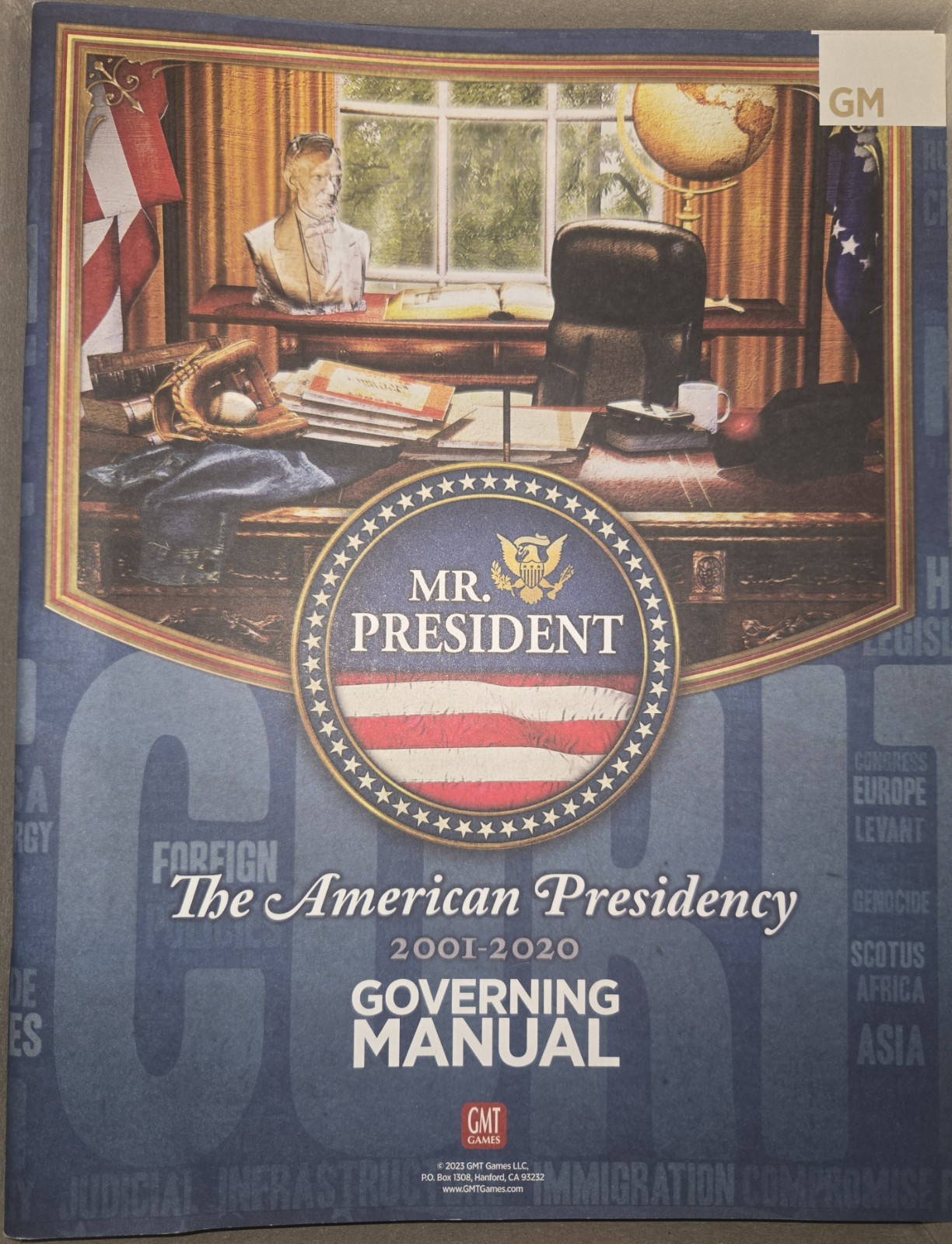 GMT Games Mr. President – The American Presidency 2001-2020 Pre-owned & Complete