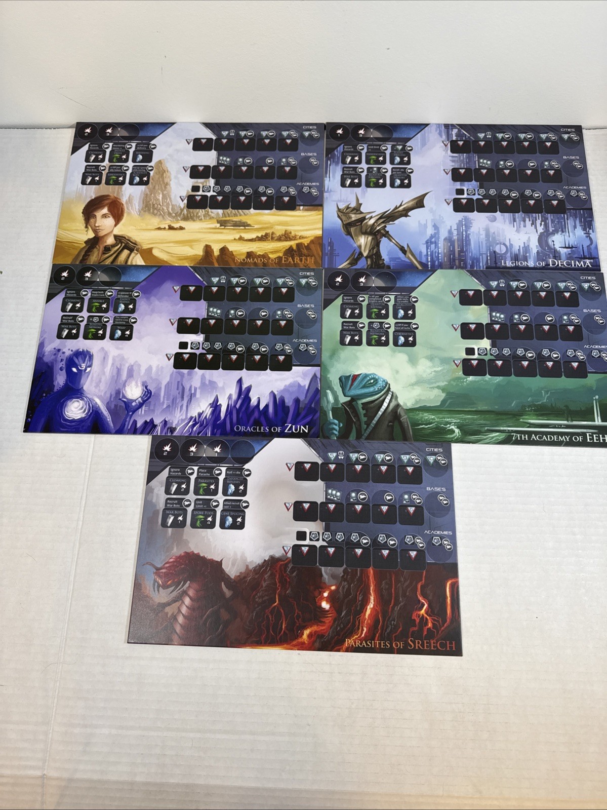 EMPIRES OF THE VOID II – Board game – Red Raven Games-COMPLETE