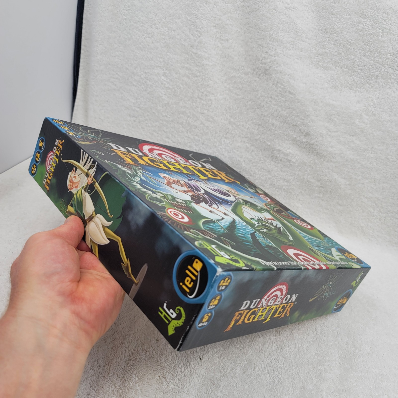 Dungeon Fighter Board Game 100% complete Iello Silva Sorentino Buonfino Good