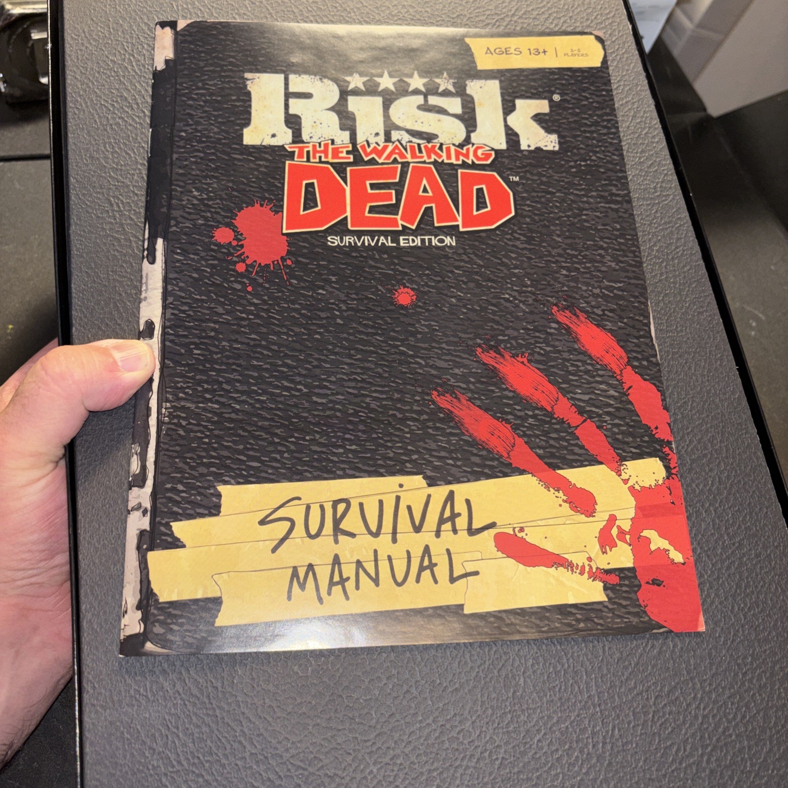 Risk The Walking Dead Survival Edition Board Game Hasbro 2013 Opened Unused