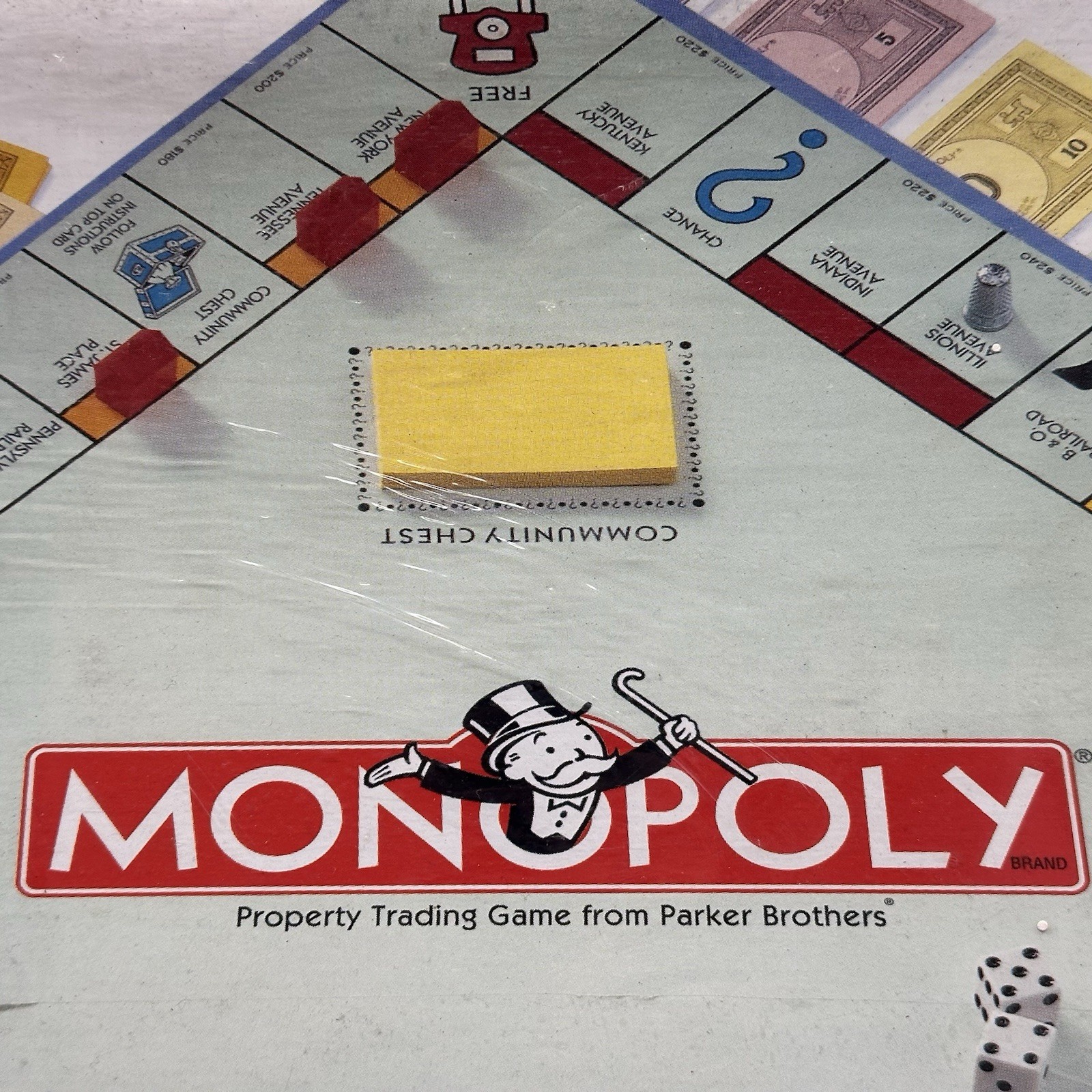 MONOPOLY Property Trading Game Ages 8-Adult Vintage 1999 Family Fun Sealed NEW!