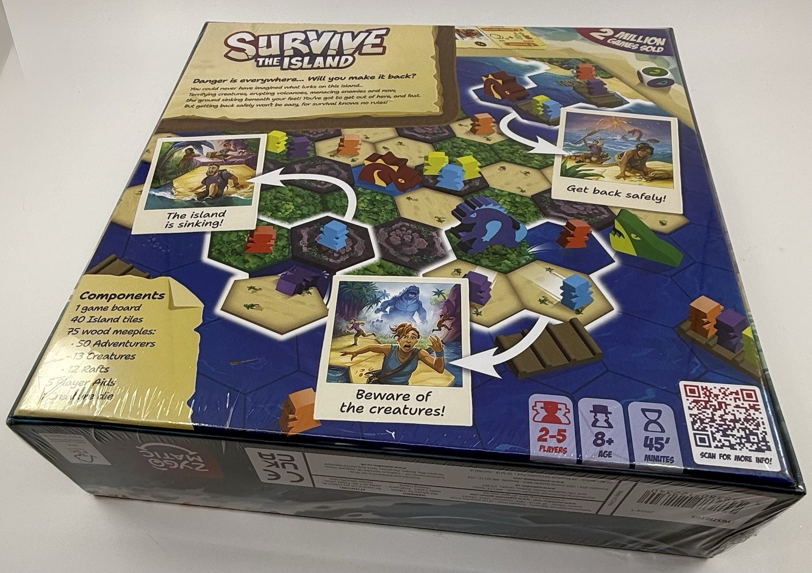 Zygomatic: Survive The Island – Board Game