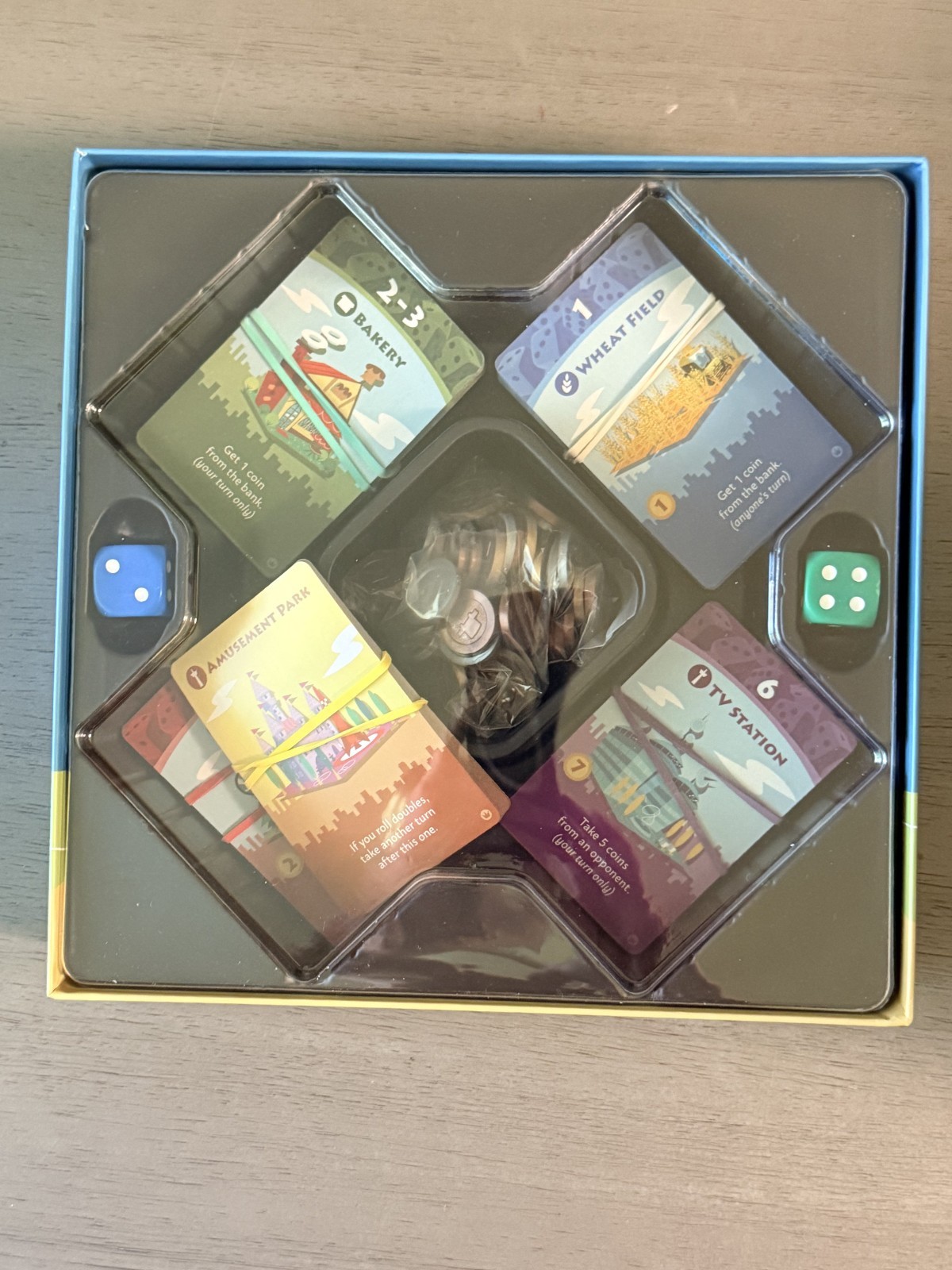 Machi Koro: 5th Anniversary Edition, Used — Great Condition City-Building Dice