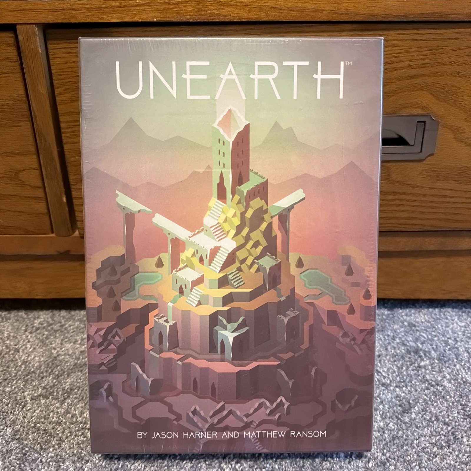 Unearth Board Game 1st Edition NEW Sealed Brotherwise Strategy 2-4 Players