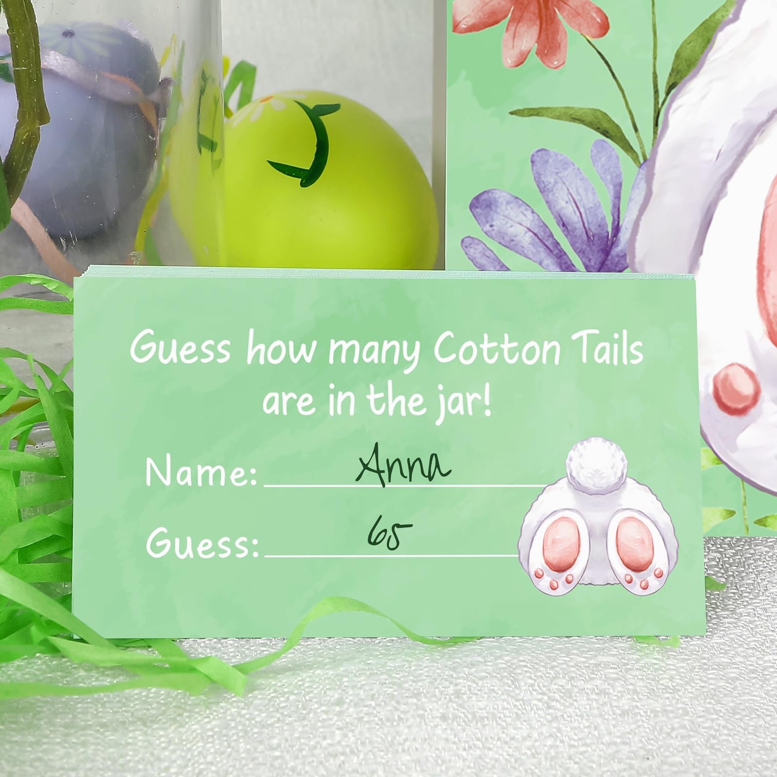 30 Players Easter Games for Adults family Large Groups, How Many Cotton Tails…