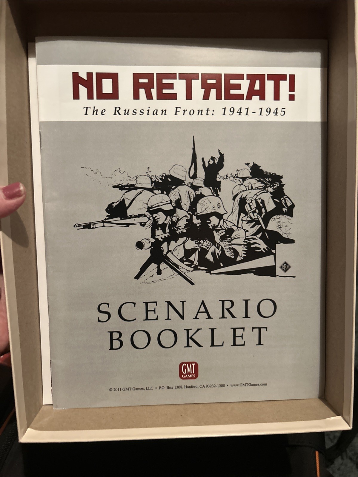 No Retreat! – The Russian Front English 2011 First Edition GMT Games
