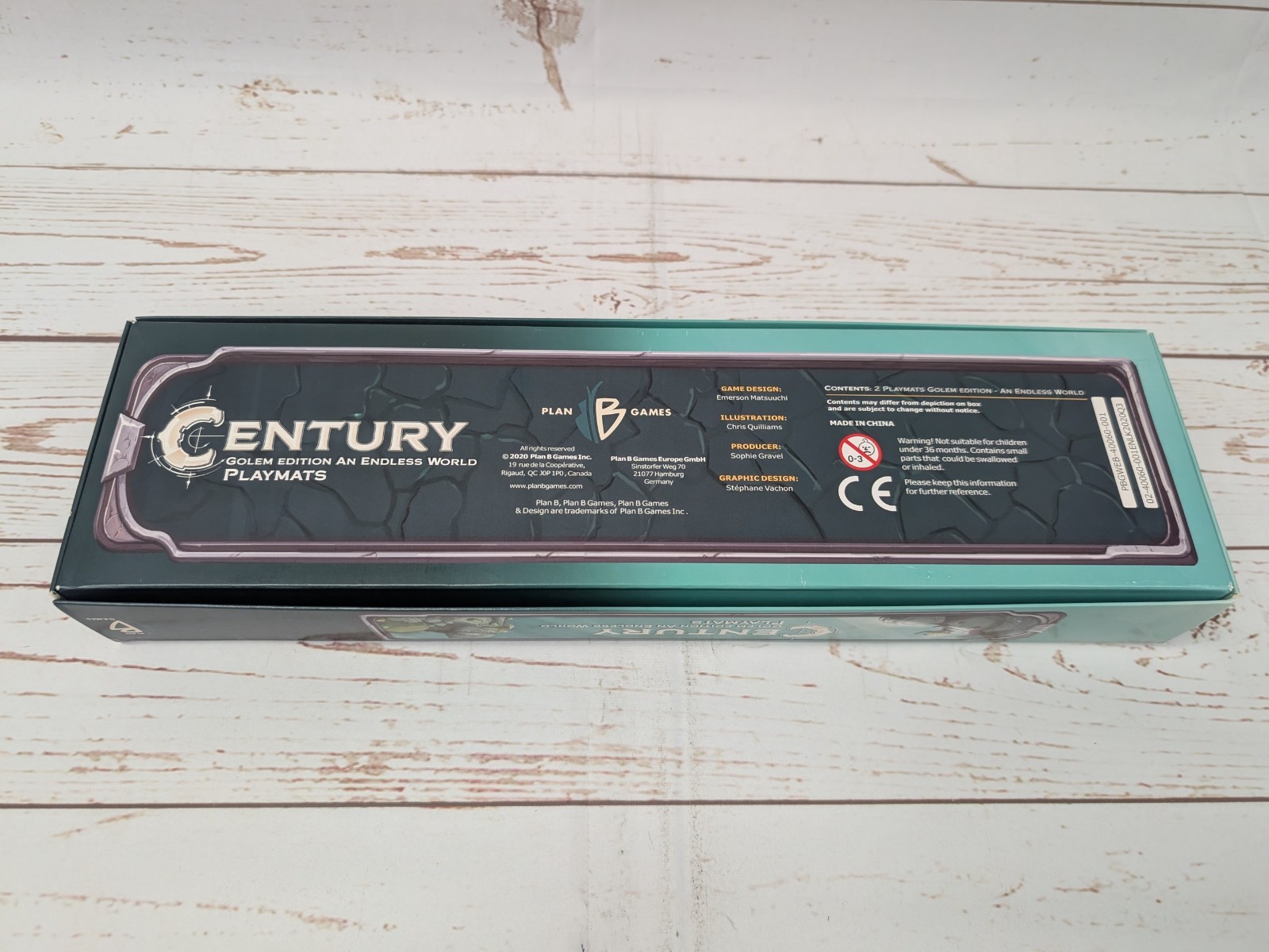 Century Golem Edition An Endless World Playmats Plan B Games New