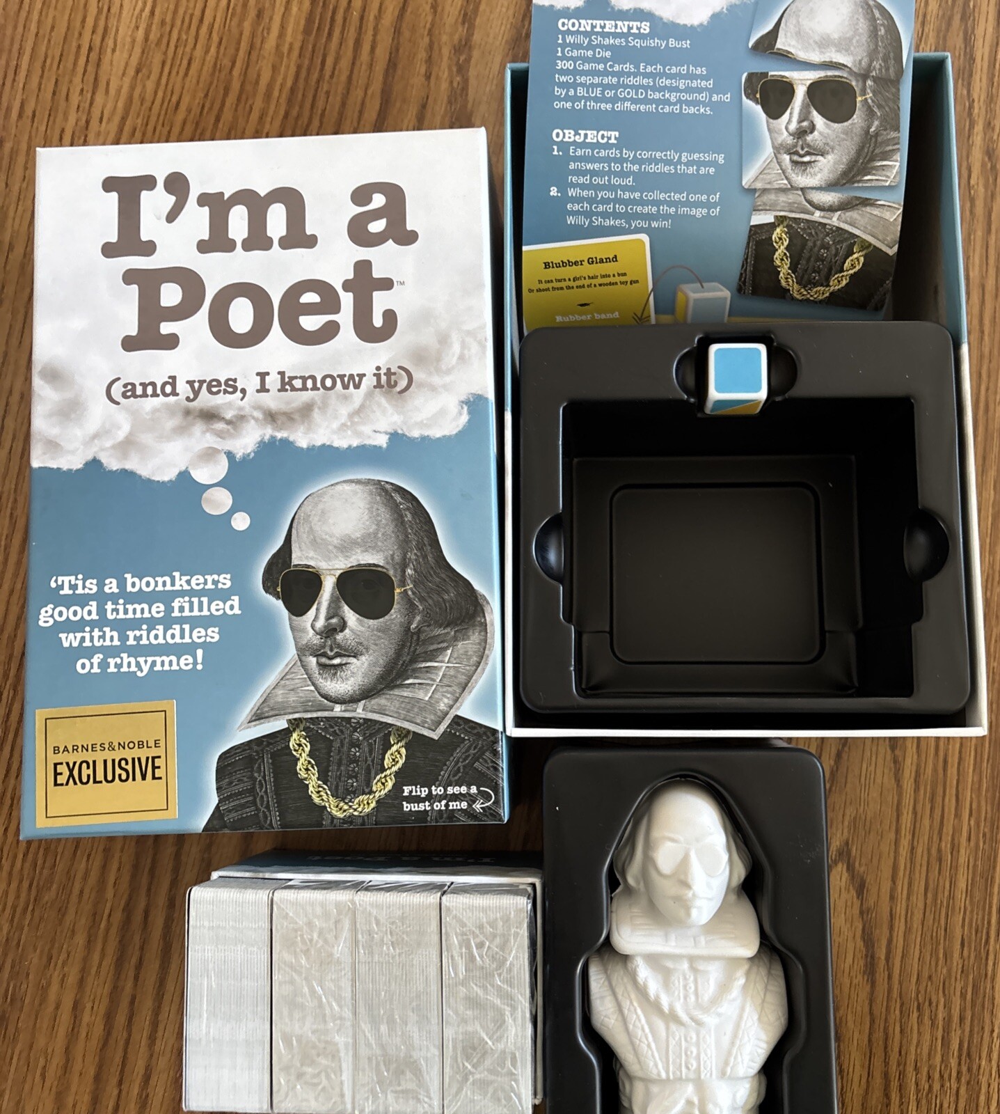 “I’m a Poet (and yes, I know it)” Family Game ~ Riddles of Rhyme ~ 3-8 Players