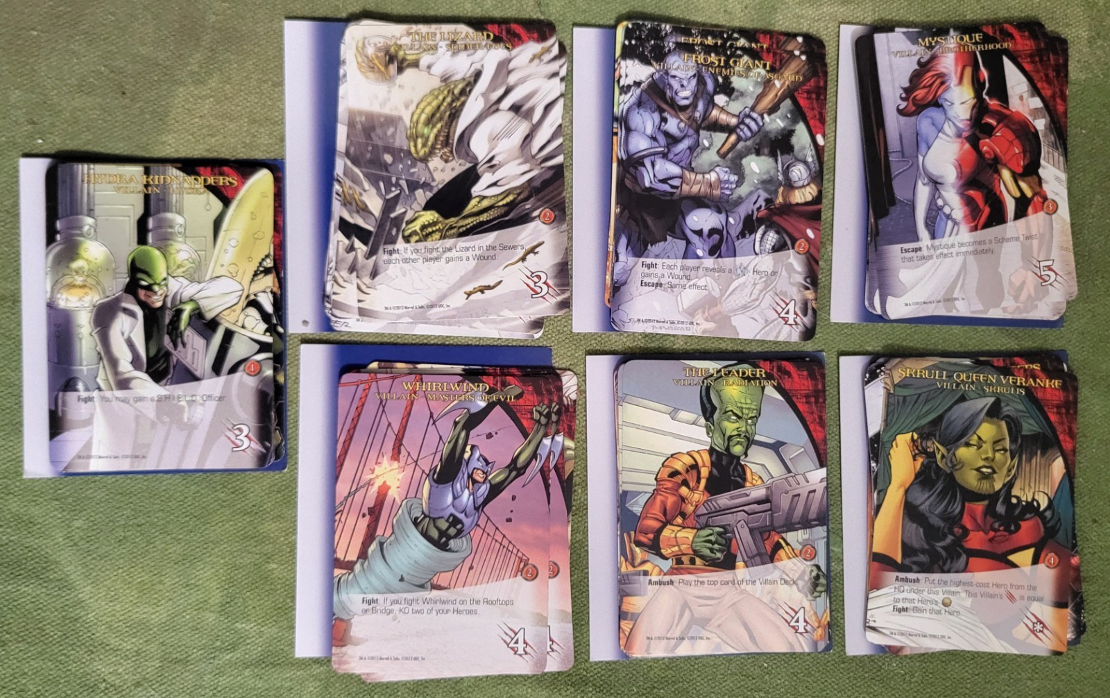 Marvel Legendary Upper Deck Card Building Game Complete with Three Promos
