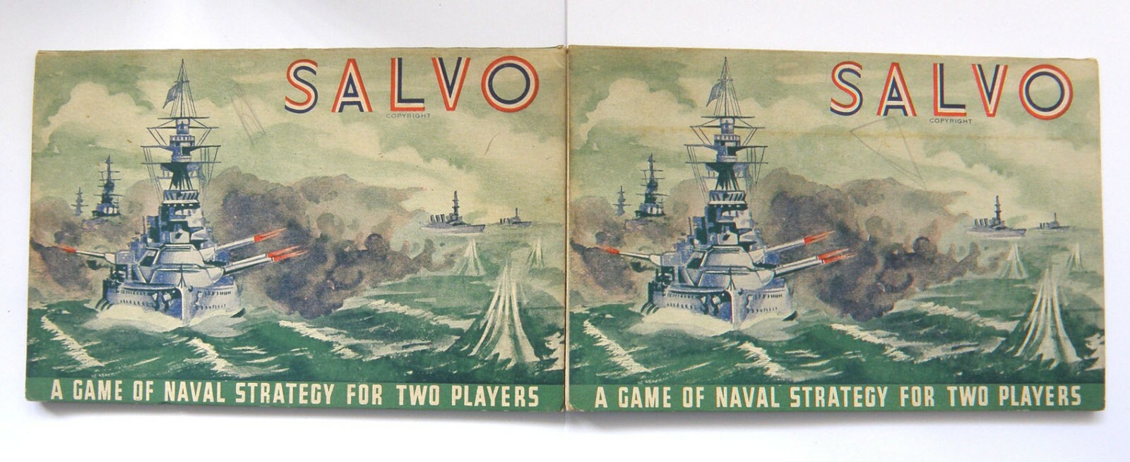 Salvo A game of Naval Strategy for Two Players c.1950s – 60s