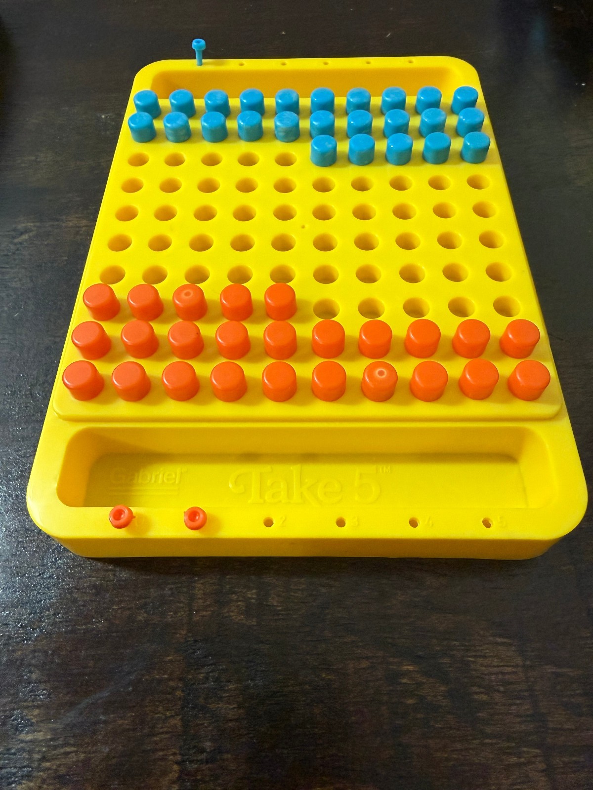 Vintage Take 5 By Gabriel Strategy Board Game 1977