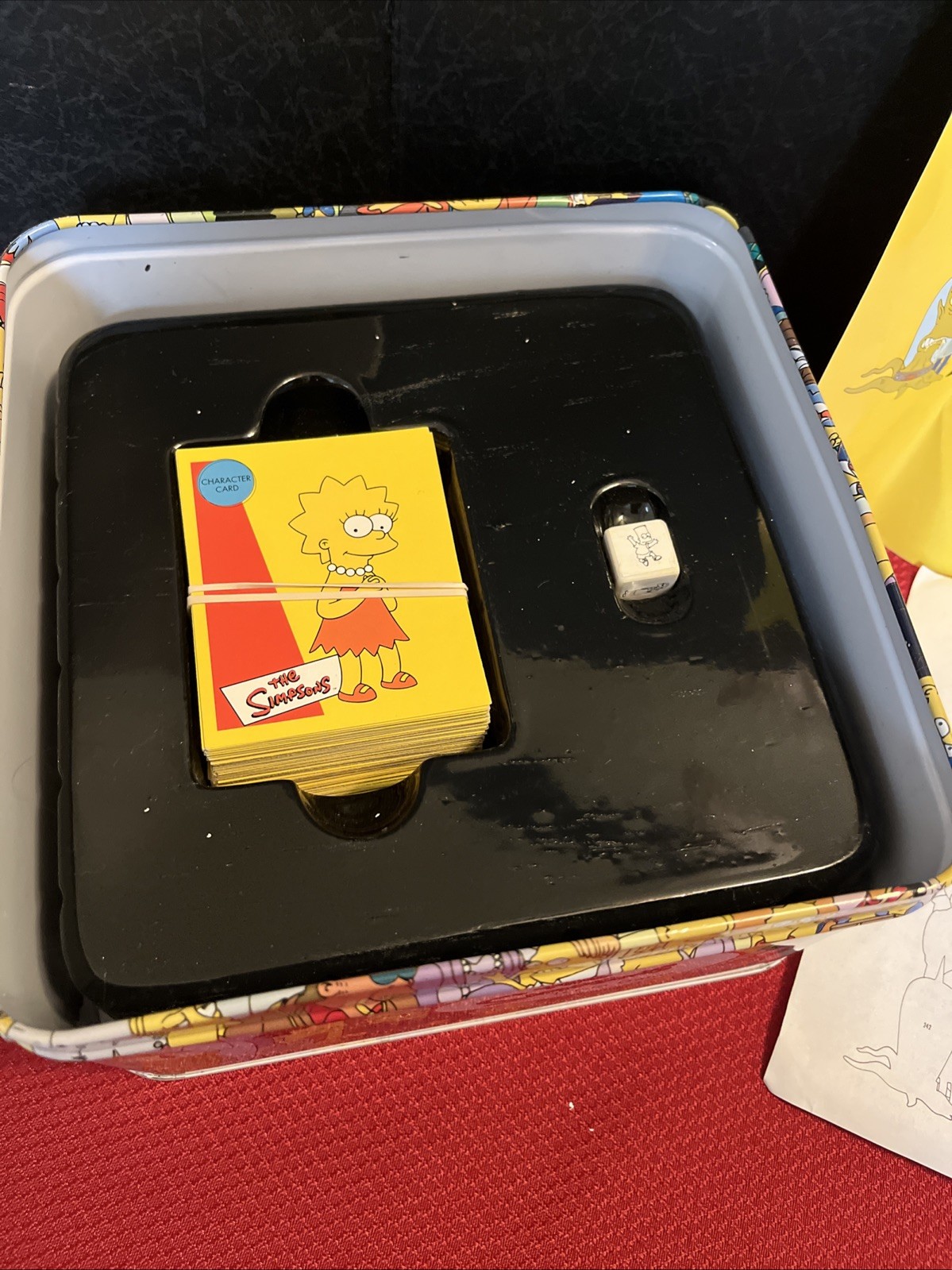 2000 The Simpsons Trivia Game in Collector Tin Complete