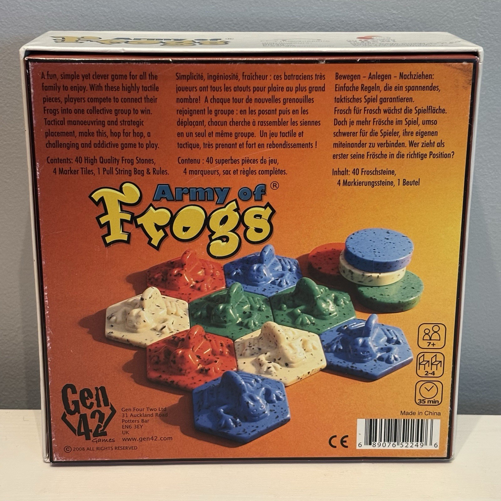 Army of Frogs Gen42 Board Game John Yianni 2008