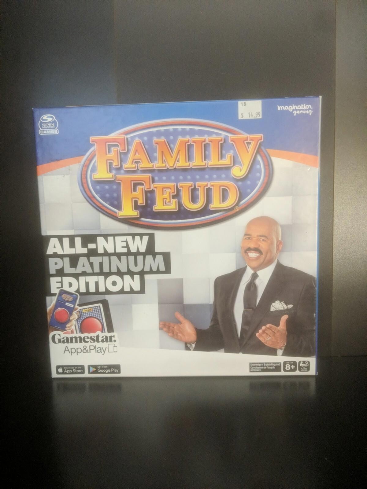 Spin Master Family Feud Platinum Edition One Size Blue/white ~ trl8#7