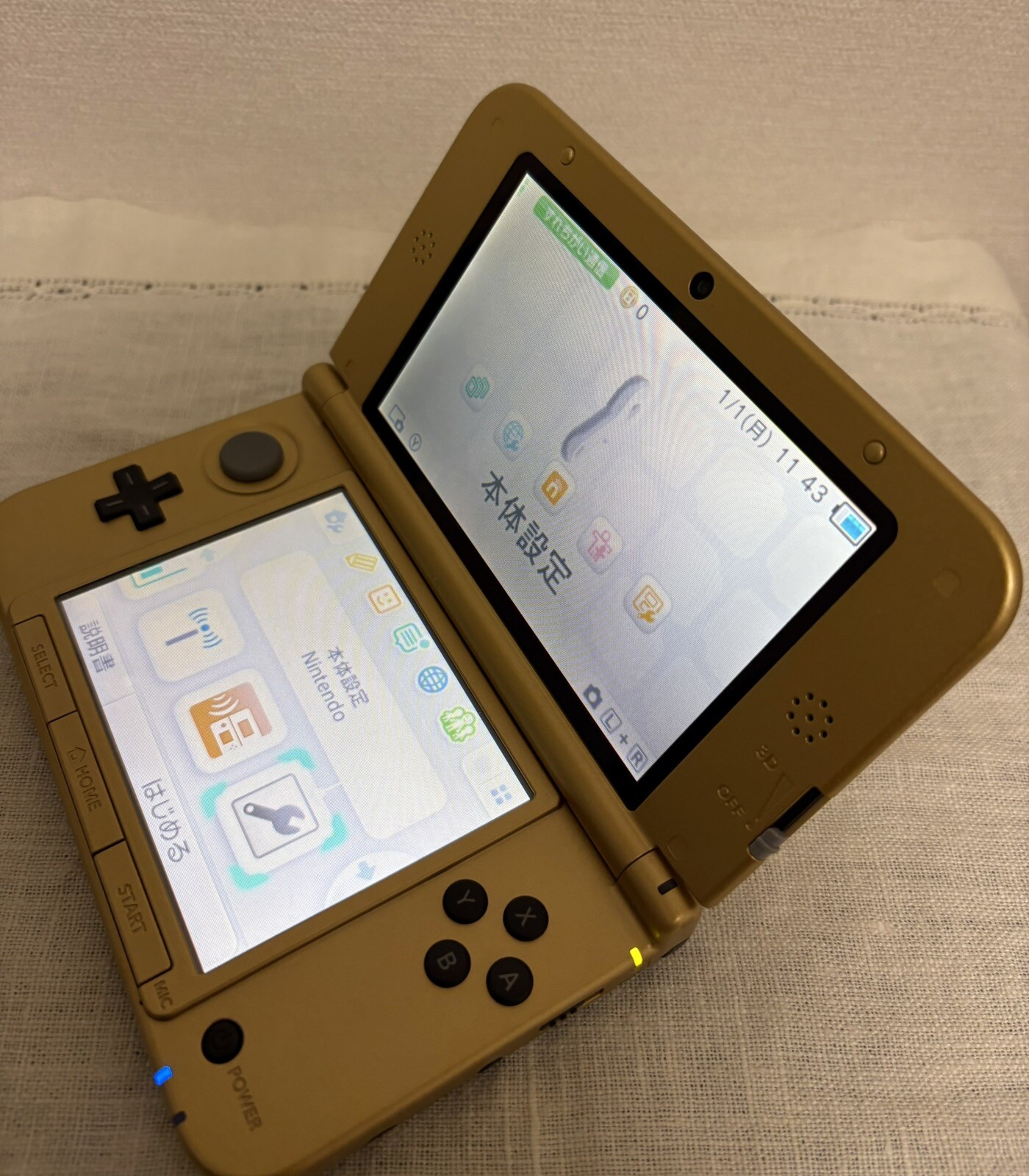 Nintendo 3DS LL The Legend of Zelda A Link Between world LTD original charger JP