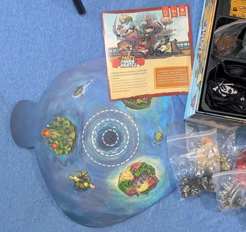 Party Panda Pirates Detestable Games & Draco Studios Used/Complete