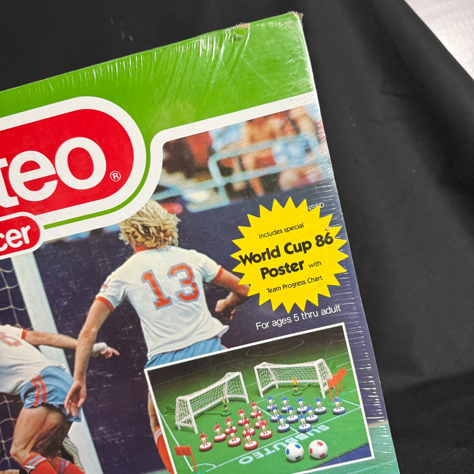 Vintage 1986 Subbuteo Table Soccer International Edition World Cup 86 Sealed
